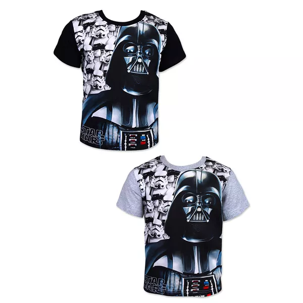 Star Wars: tricou cu mânecă scurtă - mărime 140, în două culori