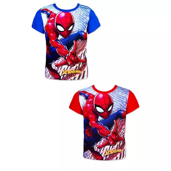 Spider-Man: tricou cu mânecă scurtă - mărime 98, în două culori