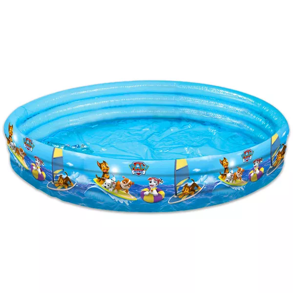Paw Patrol: piscină gonflabilă cu trei inele - 100 cm