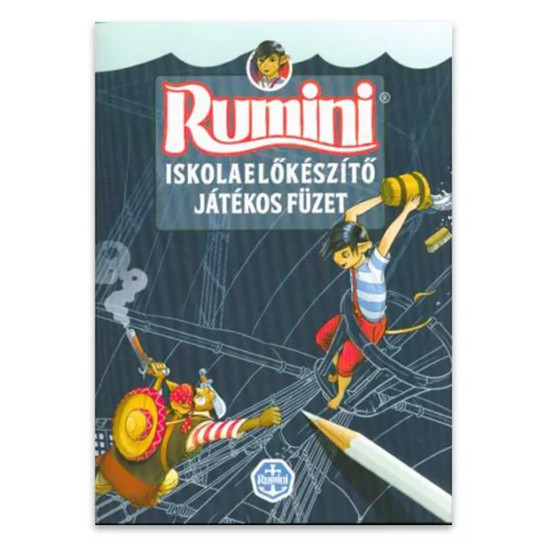 Rumini Iskolaelőkészítő játékos füzet