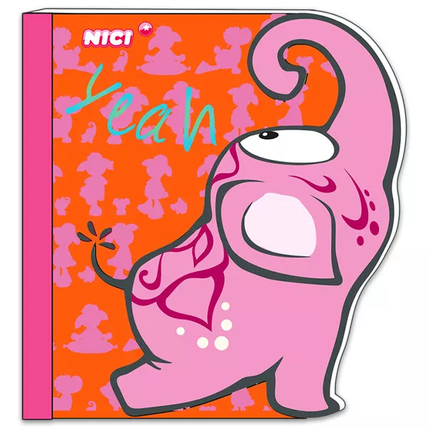 Nici: caiet notiţe cu model elefant