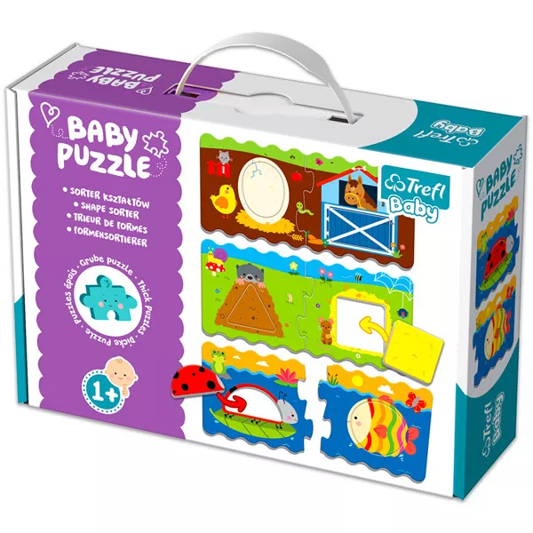 Trefl: Potriveşte formele - puzzle baby