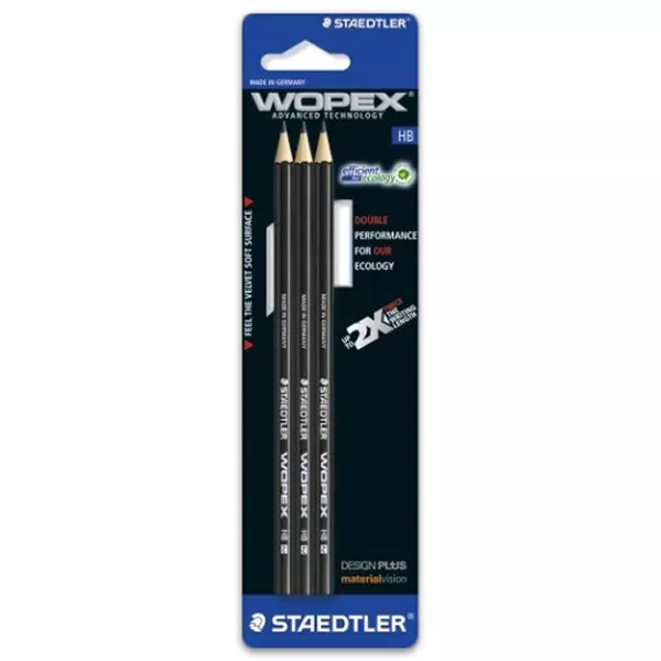 Staedtler Wopex. creion grafit HB - 4 buc.
