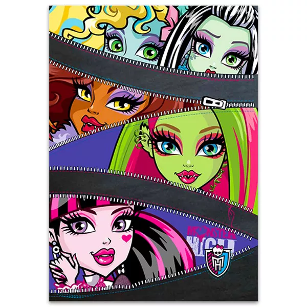 Monster High: caiet cu pătrăţele - A5, 27-32