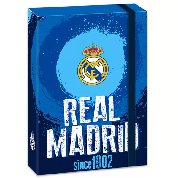 Real Madrid: címeres füzetbox - A4