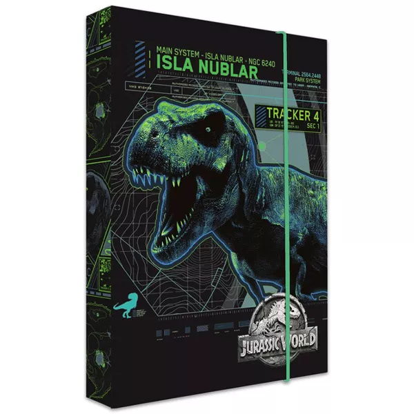 Jurassic World: füzetbox - A5