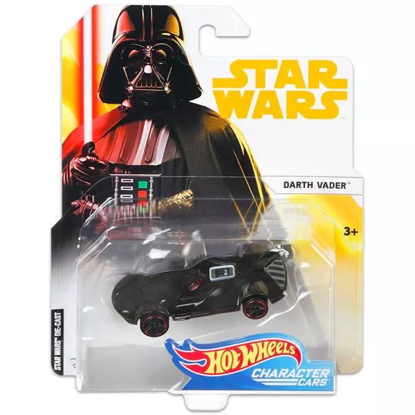 Hot Wheels: Star Wars karakter kisautók - Darth Vader