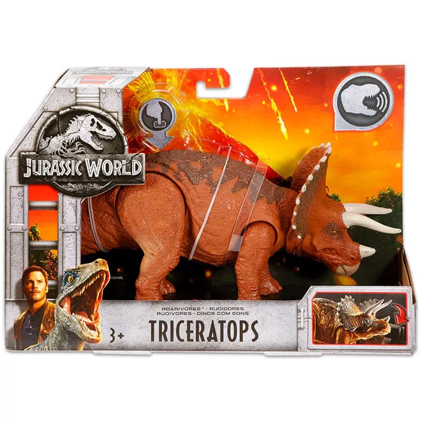 Jurassic World 2: Figurină dinozaur Triceratops