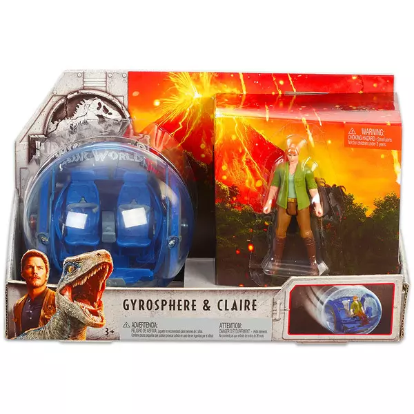 Jurassic World 2: Gyrosphere şi figurină Claire