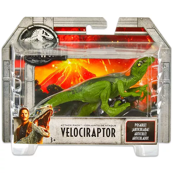 Jurassic World 2: Figurină dinozaur Velociraptor