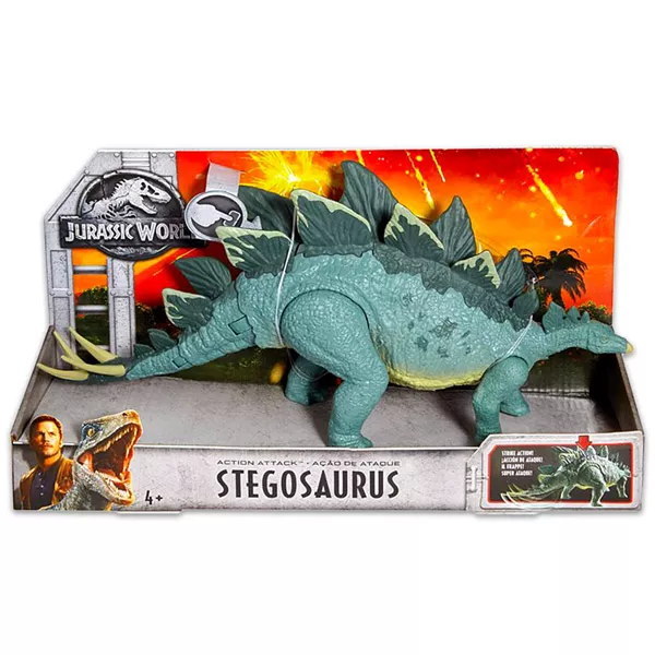 Jurassic World 2: Action Attack - Dinozaur Stegosaurus