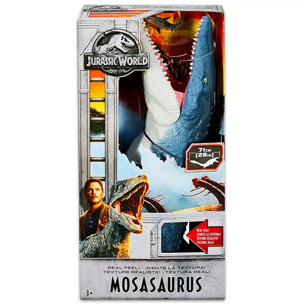 Jurassic World 2: Mosasaurus dinó figura valósághű érintéssel