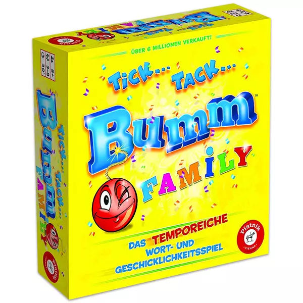 Tick Tack Bumm Family joc de societate în lb. maghiară