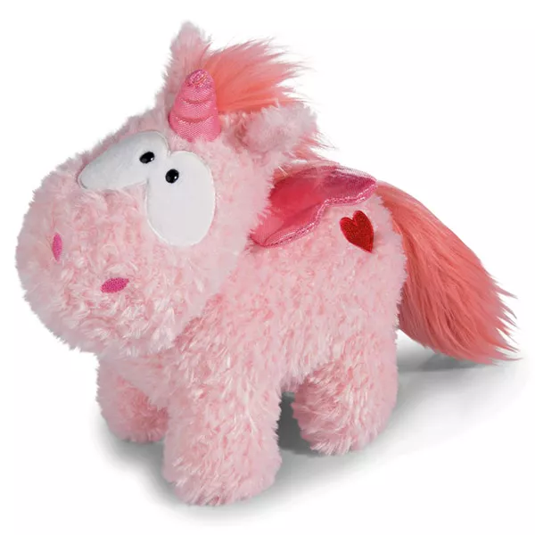 Nici: Theodor îndrăgostit figurină unicorn de pluş - 13 cm