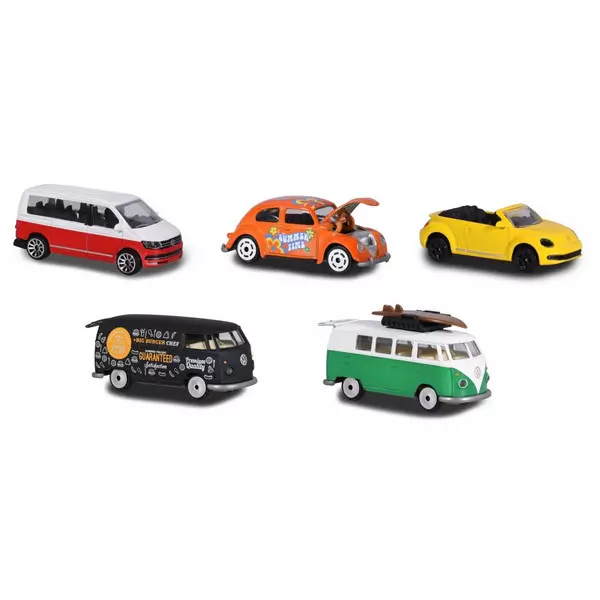 Majorette: Volkswagen set cu 5 maşinuţe