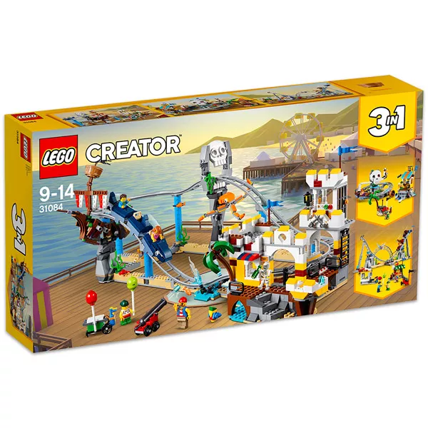 LEGO Creator: Roller Coaster-ul Piraților 31084