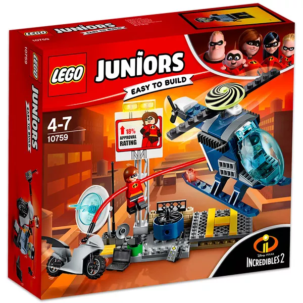 LEGO Juniors: Elastigirl și urmărirea pe acoperiş 10759