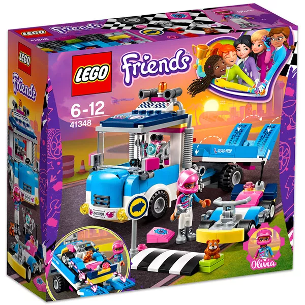 LEGO Friends: Camion de service și întreținere 41348