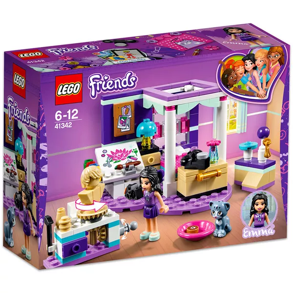LEGO Friends: Emma kreatív hálószobája 41342