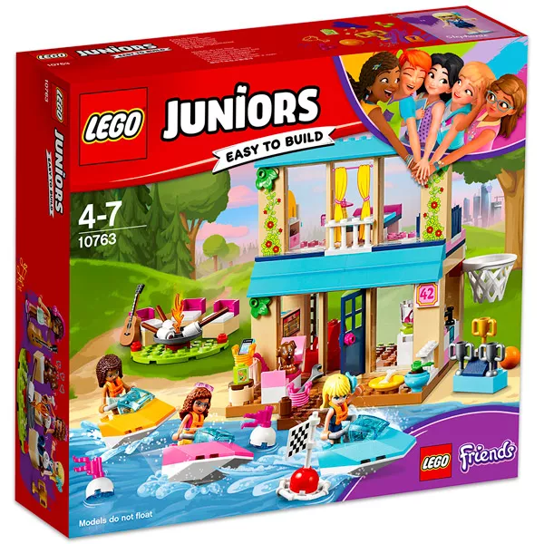 LEGO Juniors: Casa lui Stephanie de lângă lac 10763