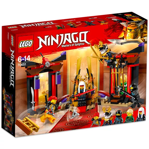 LEGO Ninjago: Confruntarea din sala tronului 70651