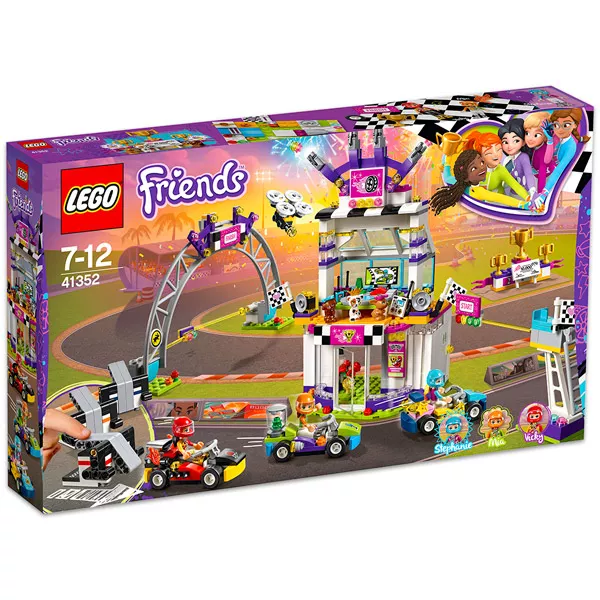 LEGO Friends: Ziua cea mare a cursei 41352