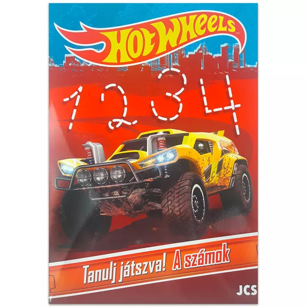 Hot Wheels: Învaţă în mod jucăuş! - Cifrele, educativ în lb. maghiară