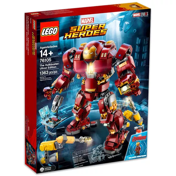 LEGO Marvel Super Heroes: The Hulkbuster: Ultron kiadás 76105