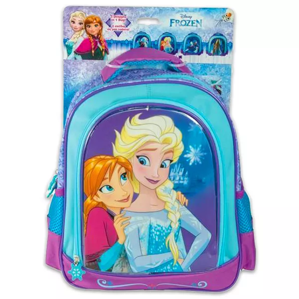 Disney hercegnők: 3in1 Jégvarázs ovis hátizsák - kék
