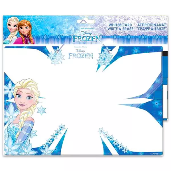 Prinţesele Disney: Frozen panou de mesaje cu marker