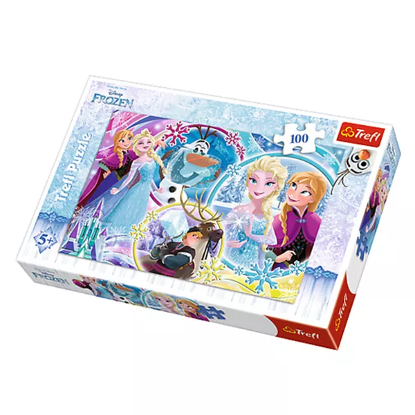 Trefl: Frozen - Tărâmul prieteniei puzzle cu 100 piese