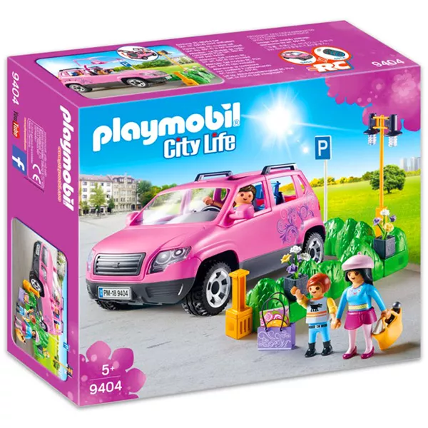 Playmobil: Kiránduló család kocsival 9404