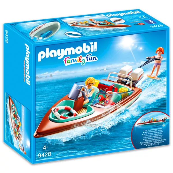 Playmobil: Motorcsónak vízalatti motorral 9428