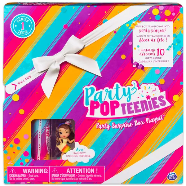 Party Pop Teenies: cutie surpriză de petrecere cu confeti