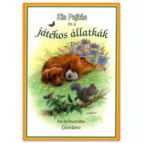 Micuţul prieten și animalele jucăuşe 3. - carte de poveşti în lb. maghiară
