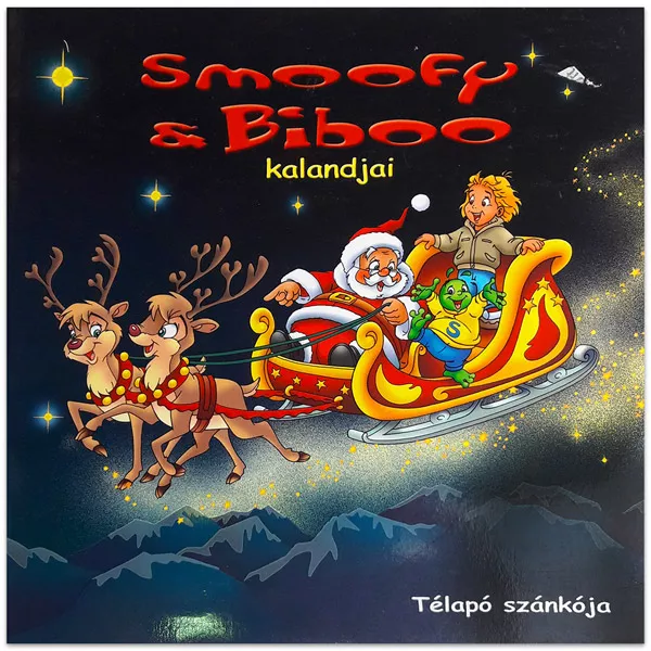 Sania lui Moş Crăciun - carte de poveşti în lb. maghiară