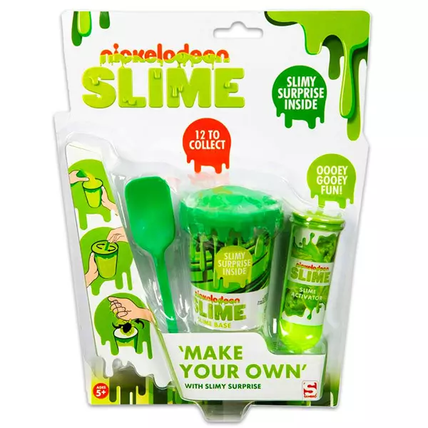 Sambro Nickelodeon csináld magad slime szett- zöld