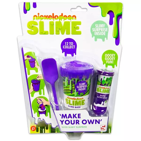 Sambro Nickelodeon csináld magad slime szett- lila