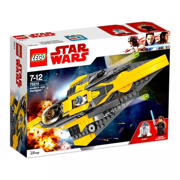 LEGO Star Wars: Jedi Starfighter al lui Anakin 75214