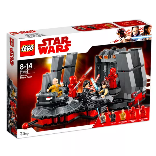 LEGO Star Wars: Sala tronului lui Snoke 75216