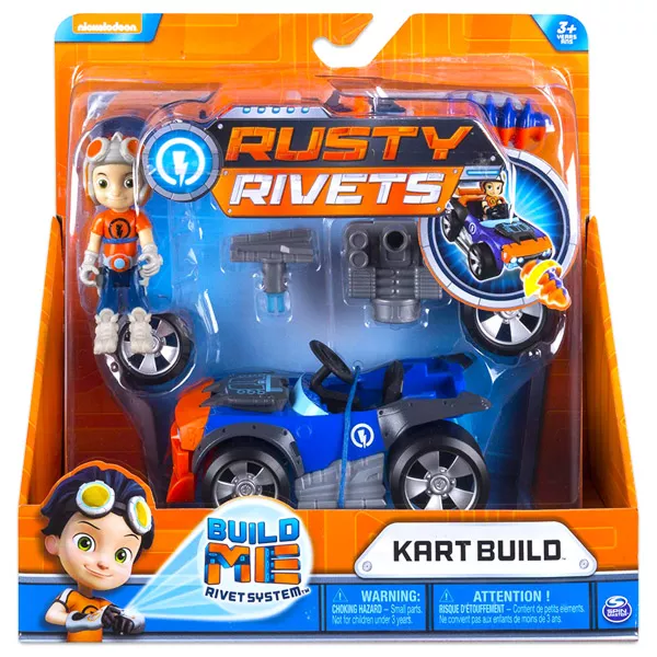 Rusty rendbehozza: Kart Build összeépíthető kisautó