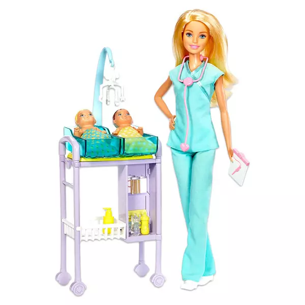 Barbie karrierista szettek: gyermekorvos