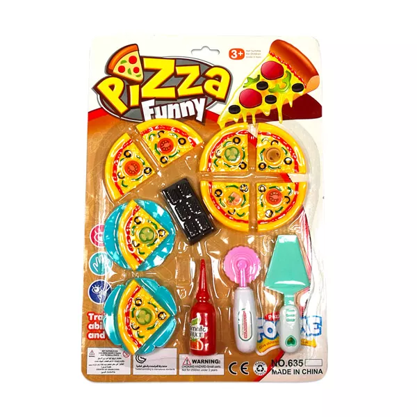 Játék pizzakészlet