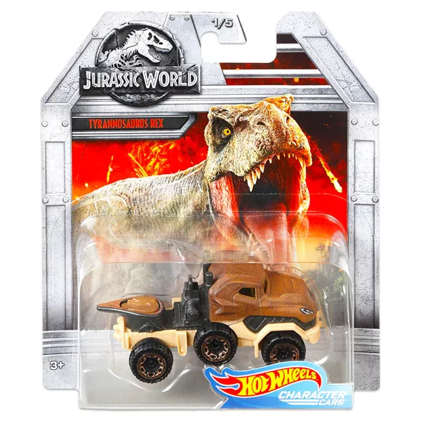 Hot Wheels Jurassic World: Maşinuţă Tyrannosaurus Rex
