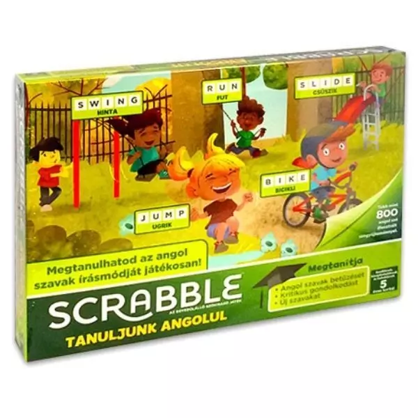 Scrabble să învăţăm limba engleză! - maghiară-engleză