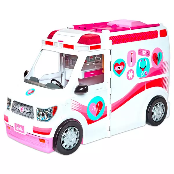 Barbie: mentőautó - CSOMAGOLÁSSÉRÜLT