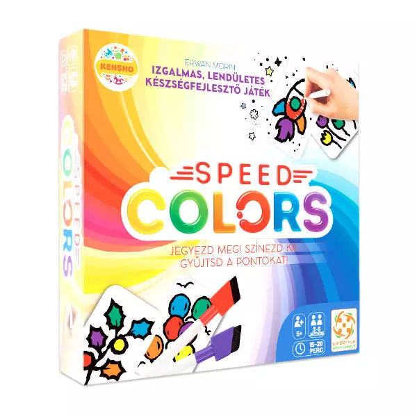 Lifestyle: Speed Colors - joc de societate cu instrucţiuni în lb. maghiară