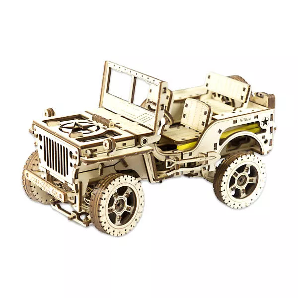 Wooden City: Jeep Willys MB 4x4 3D puzzle