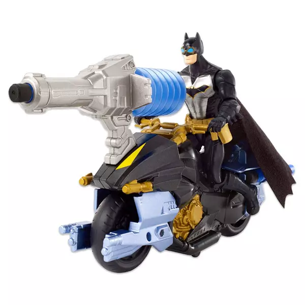 Batman Missions: Figurină Batman şi Batcycle
