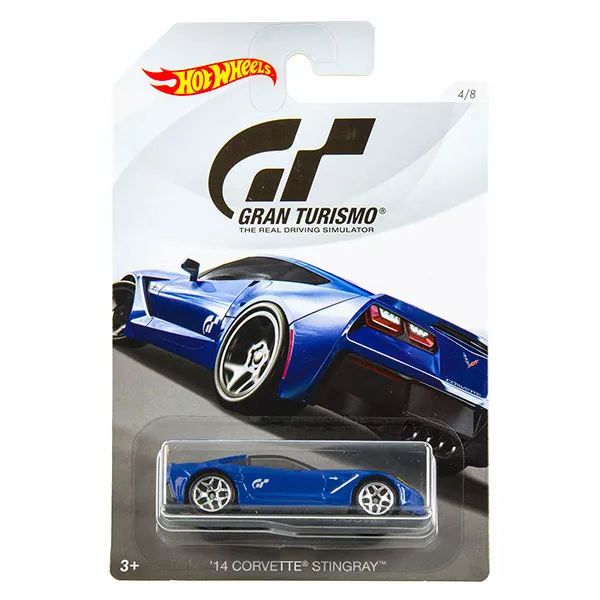 Hot Wheels Gran Turismo: Maşinuţă 14 Corvette Stingray